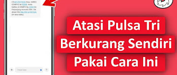 Cara Mengunci Pulsa Tri Agar Tidak Hilang Tersedot